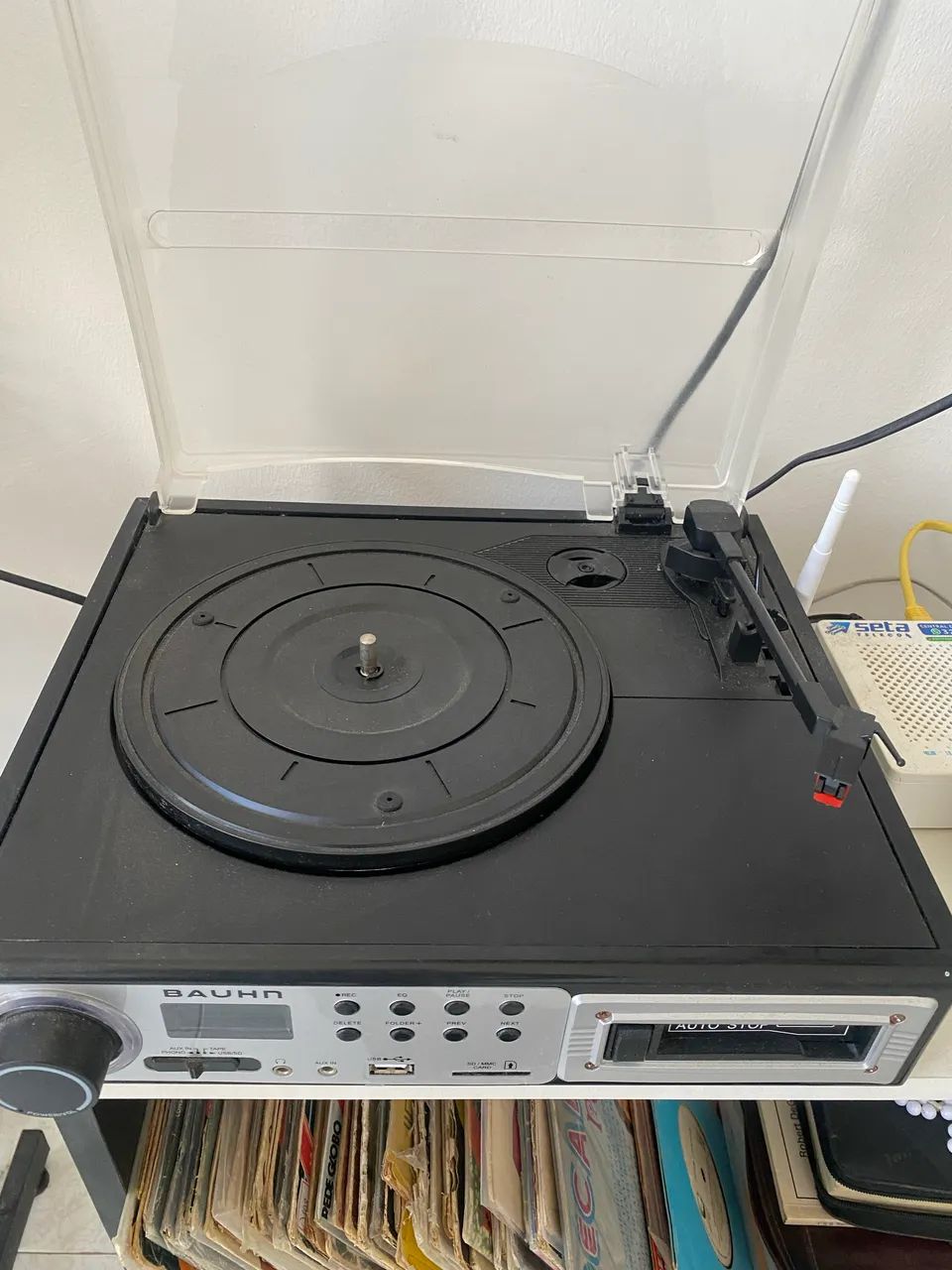 Vitrola Vinil + Coleção de LPs - (Vendo/Troco)