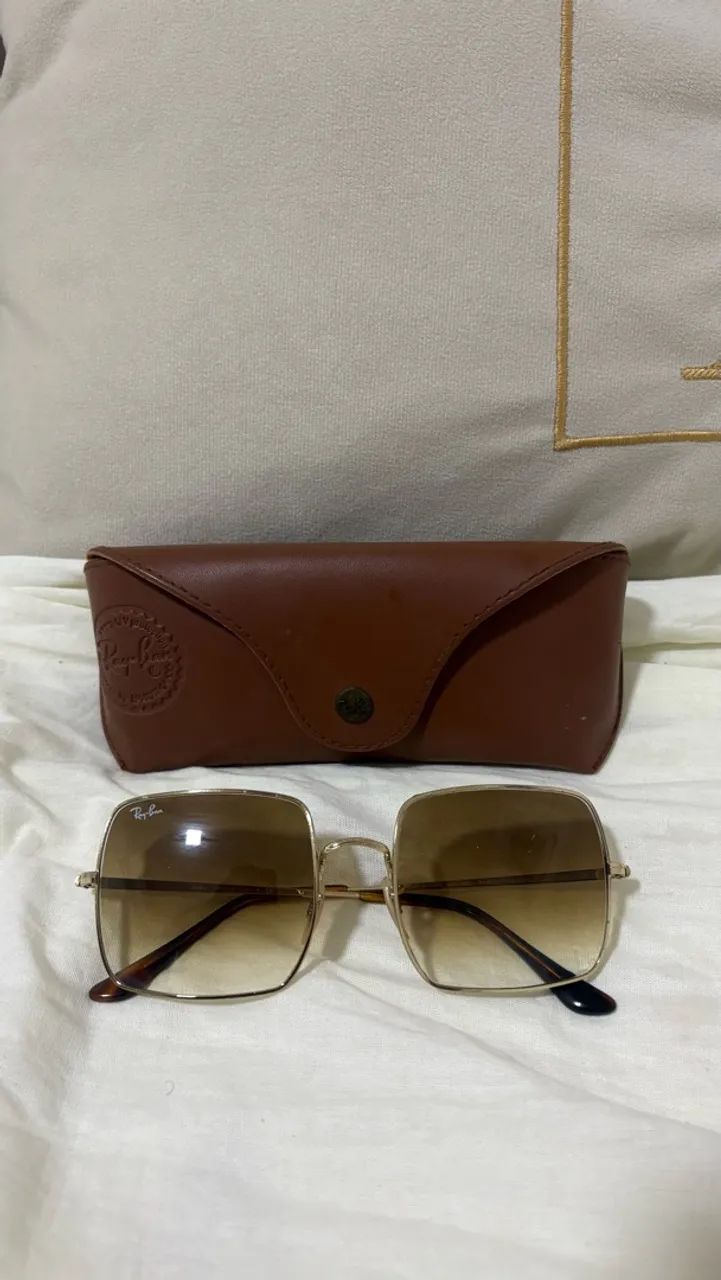 Óculos rayban Square 1971 original 