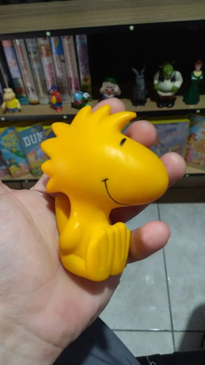 Boneco Woodstock Snoopy Grow Raro
