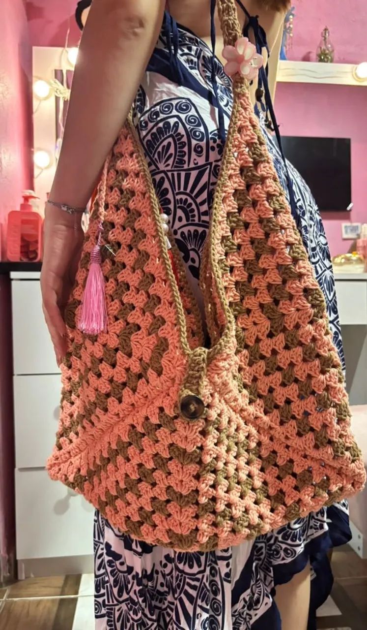 Vendo Bolsas de Crochê  - Foto 3