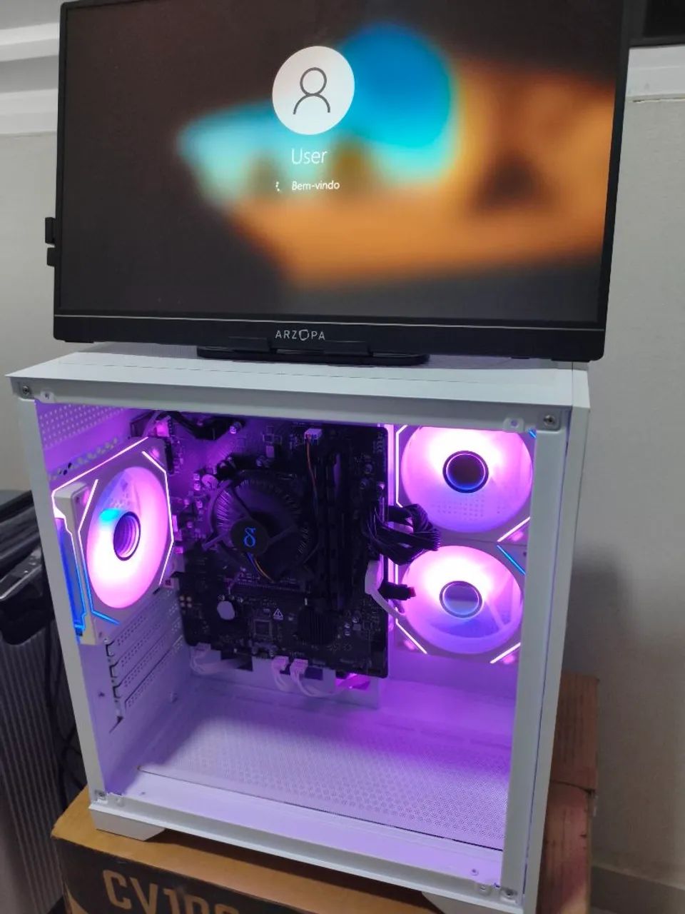 Gabinete Gamer Aquário - Foto 3