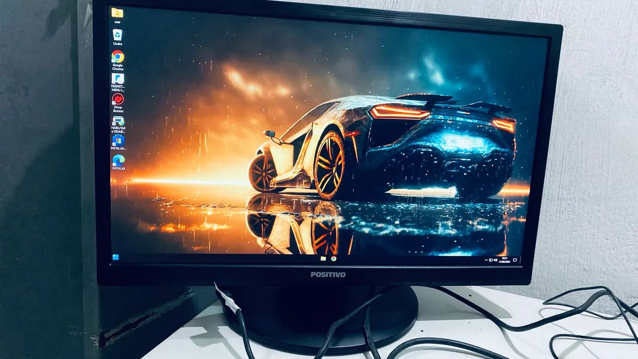 Monitor full hd tela grande 22 polegadas HDMI 