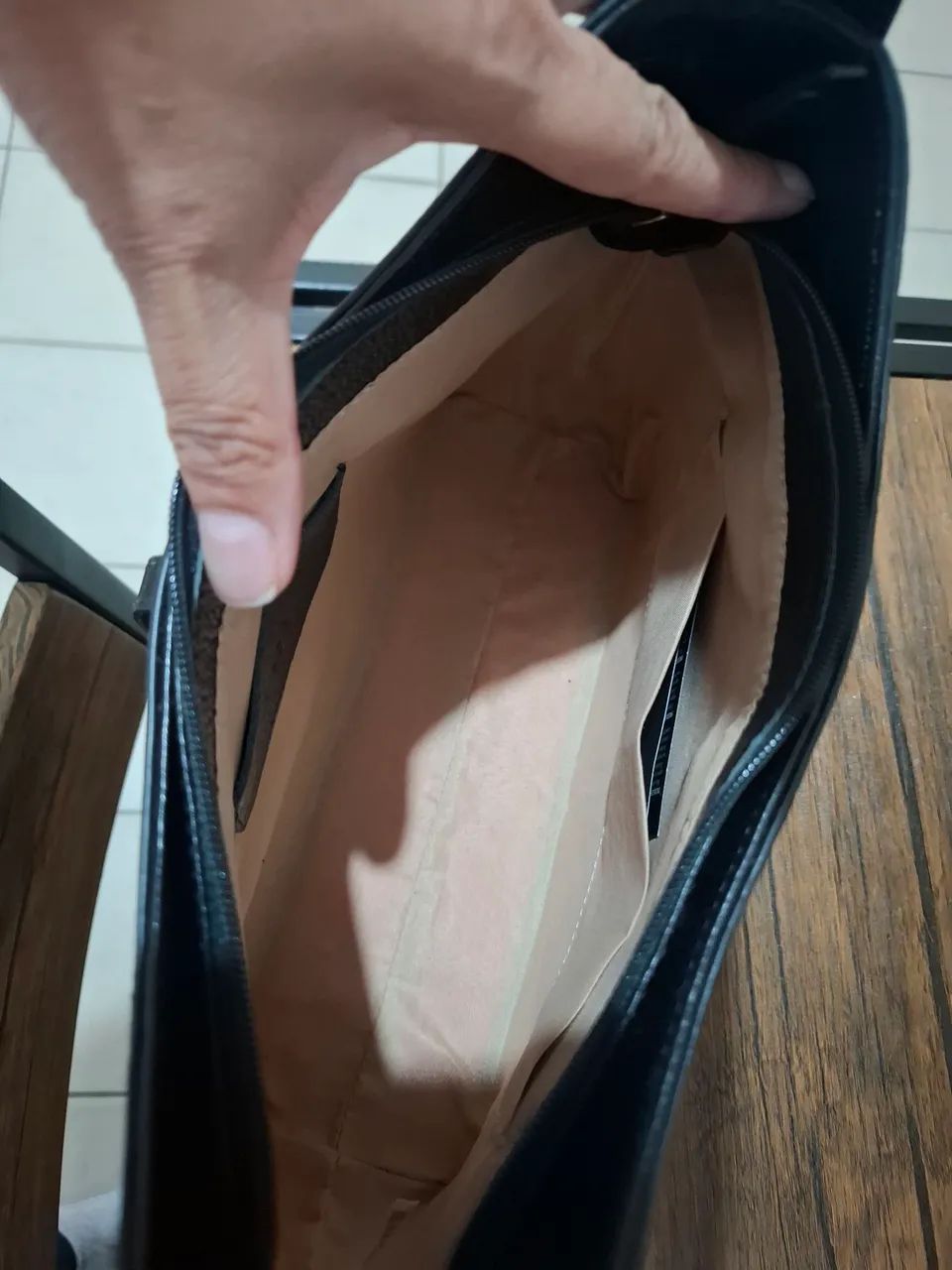 Bolsa de couro Usaflex nova - Foto 2