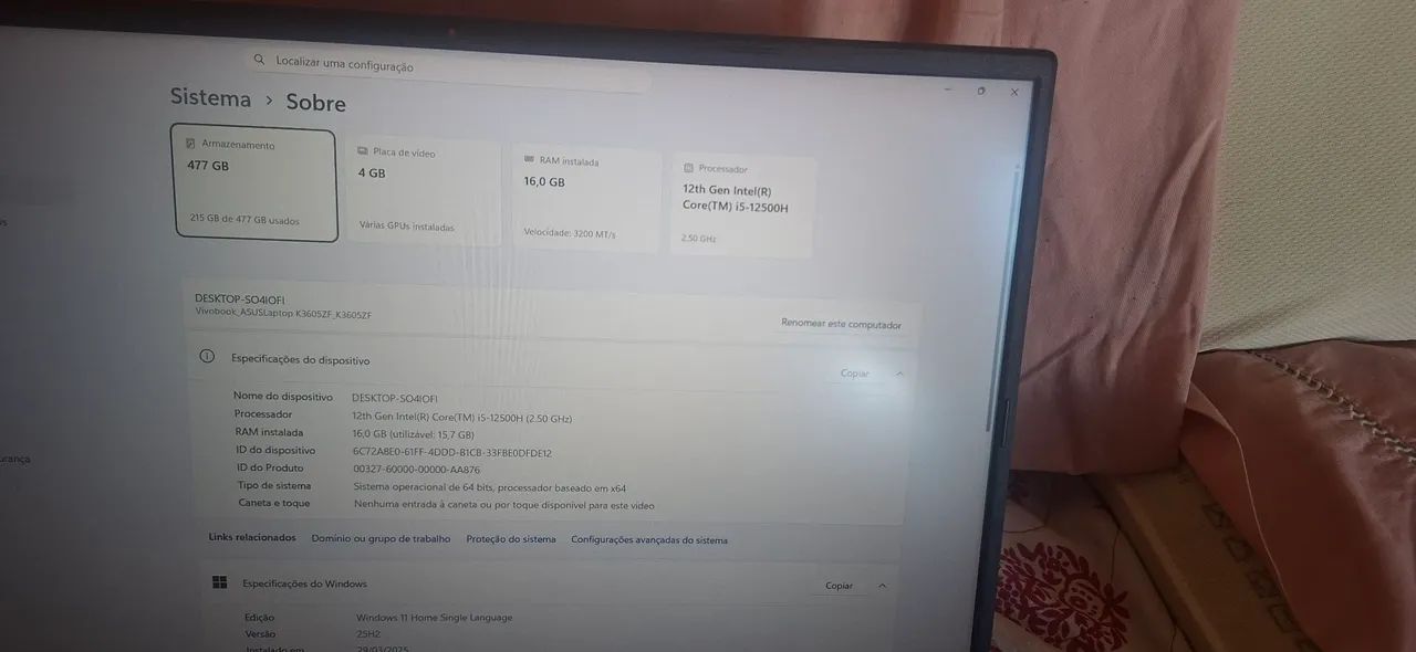 Notebook ASUS Vivobook 16 X - Foto 2