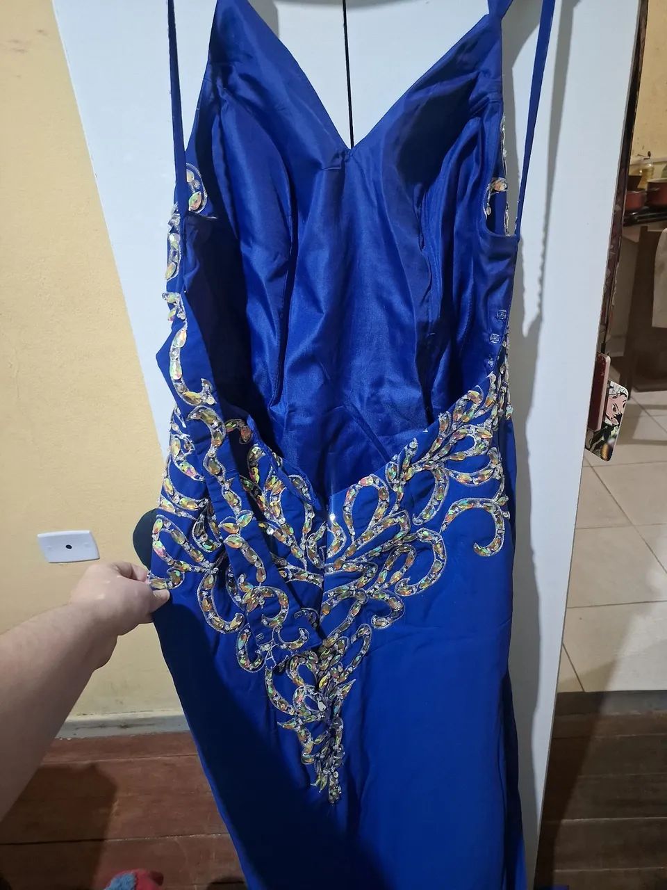 Vestido azul de festa - Foto 5