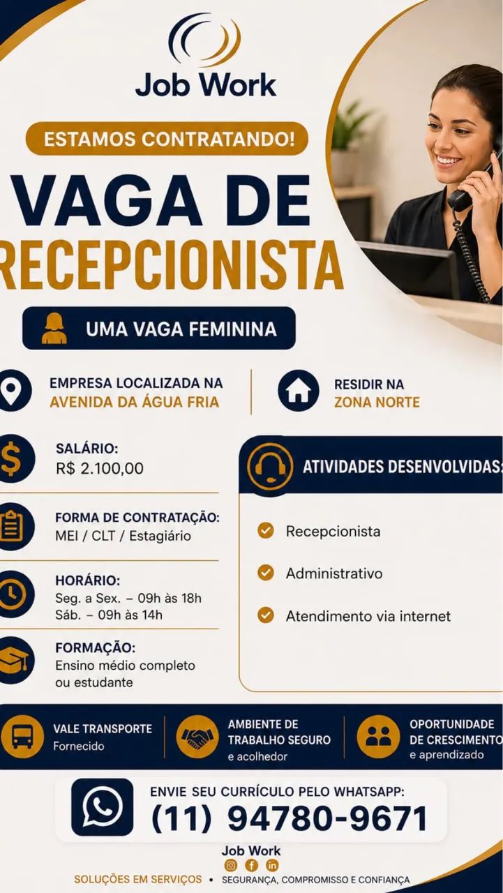 Contrata se  mande currículo no watts * - Foto 4