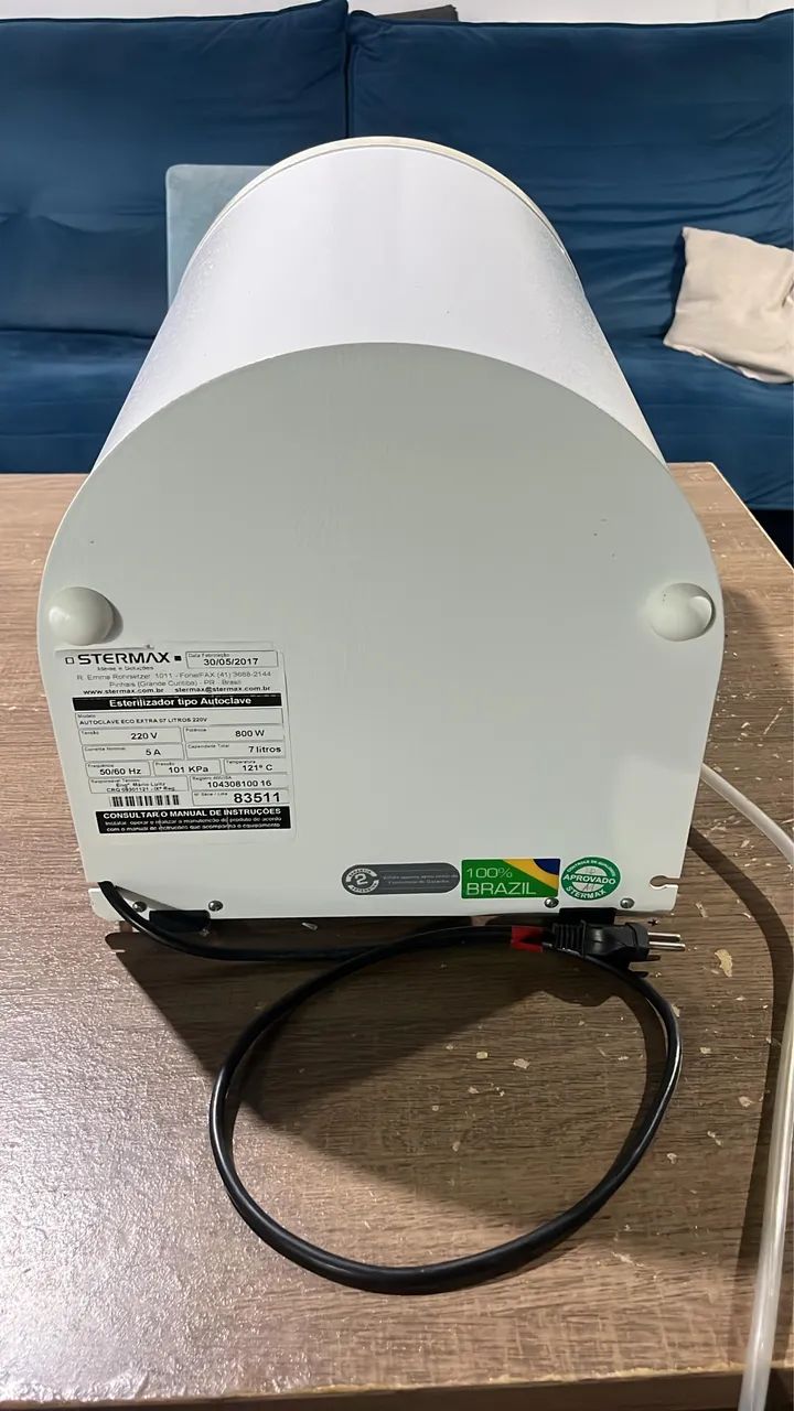 Kit Stermax: Autoclave 7L + Mini Incubadora (220V / ANVISA) - Foto 3