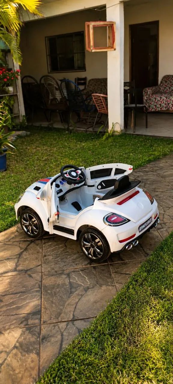 Carrinho elétrico New beetle 12v - Foto 2