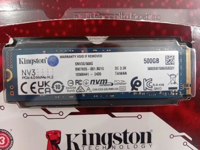 SSD Kingston NV3 500GB - Foto 2