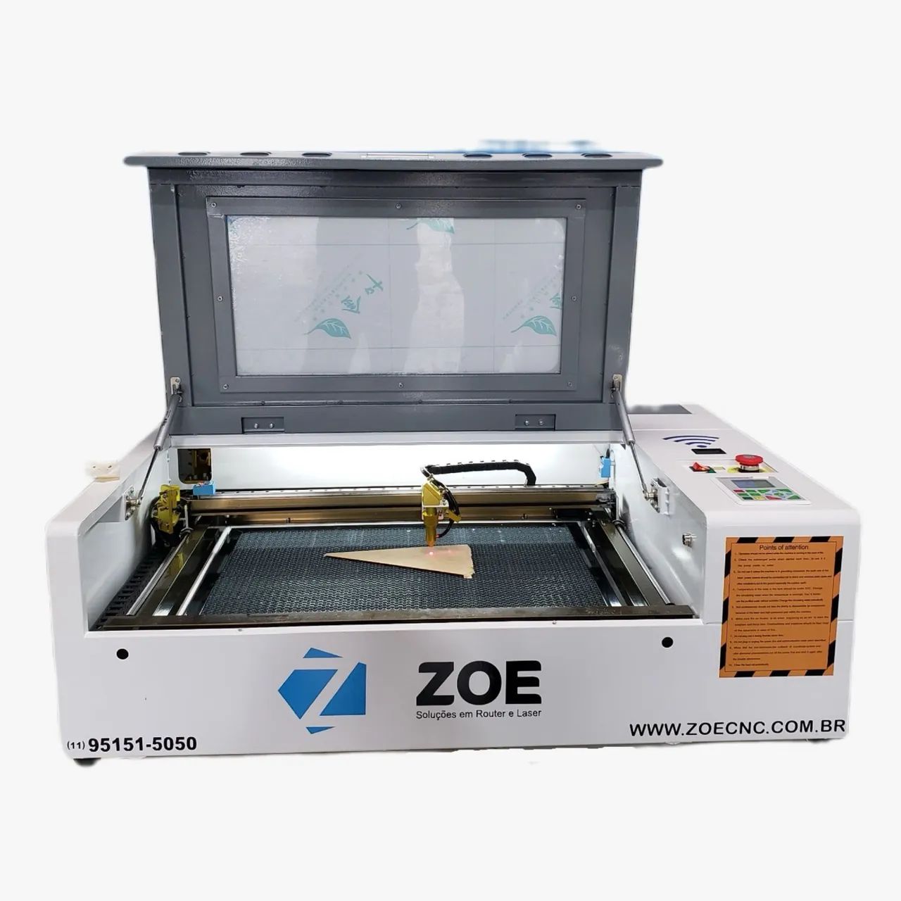 Gravadora co2 laser bancada 6040 - Foto 2