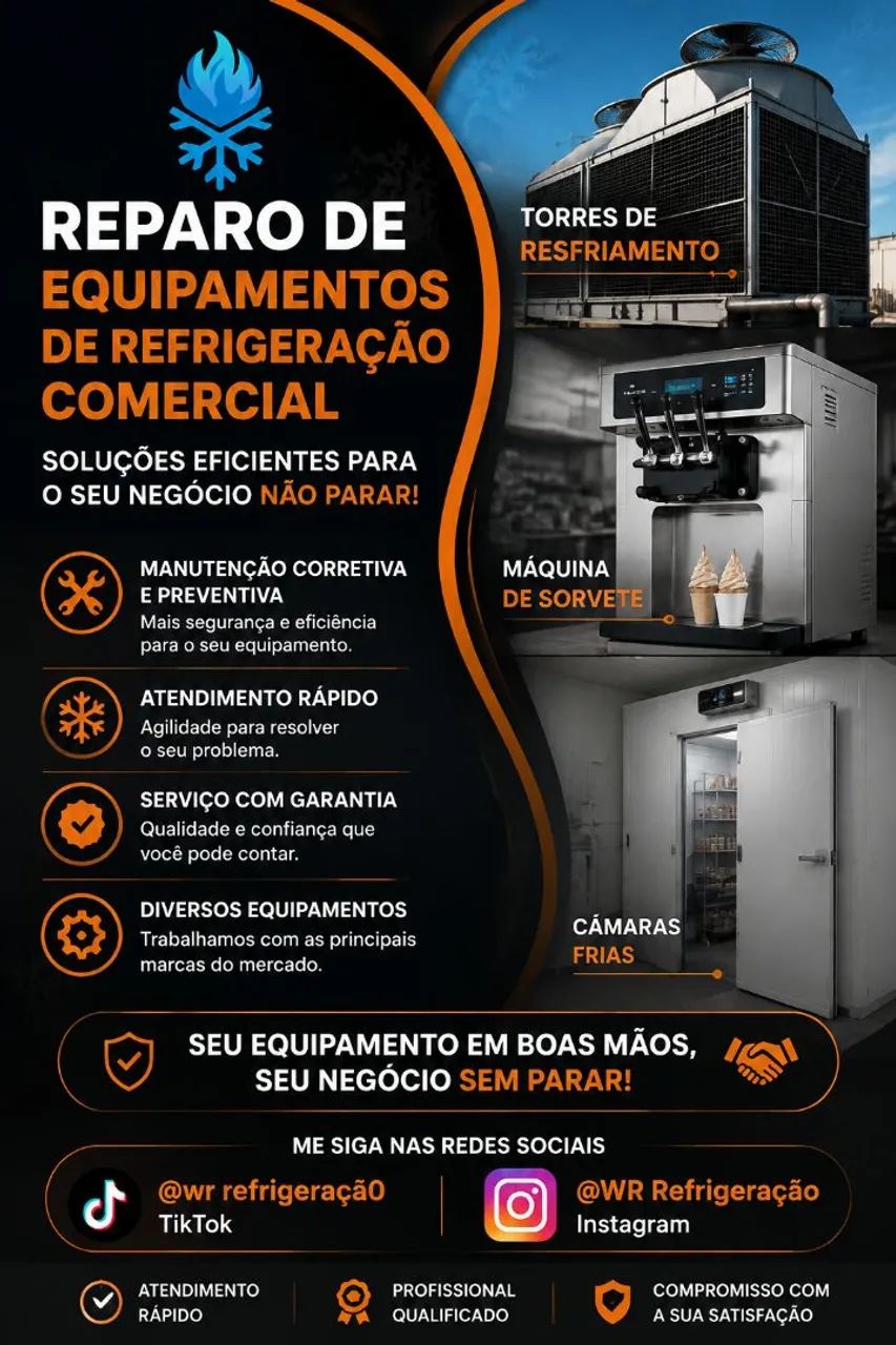 Refrigeração Comercial e climatização