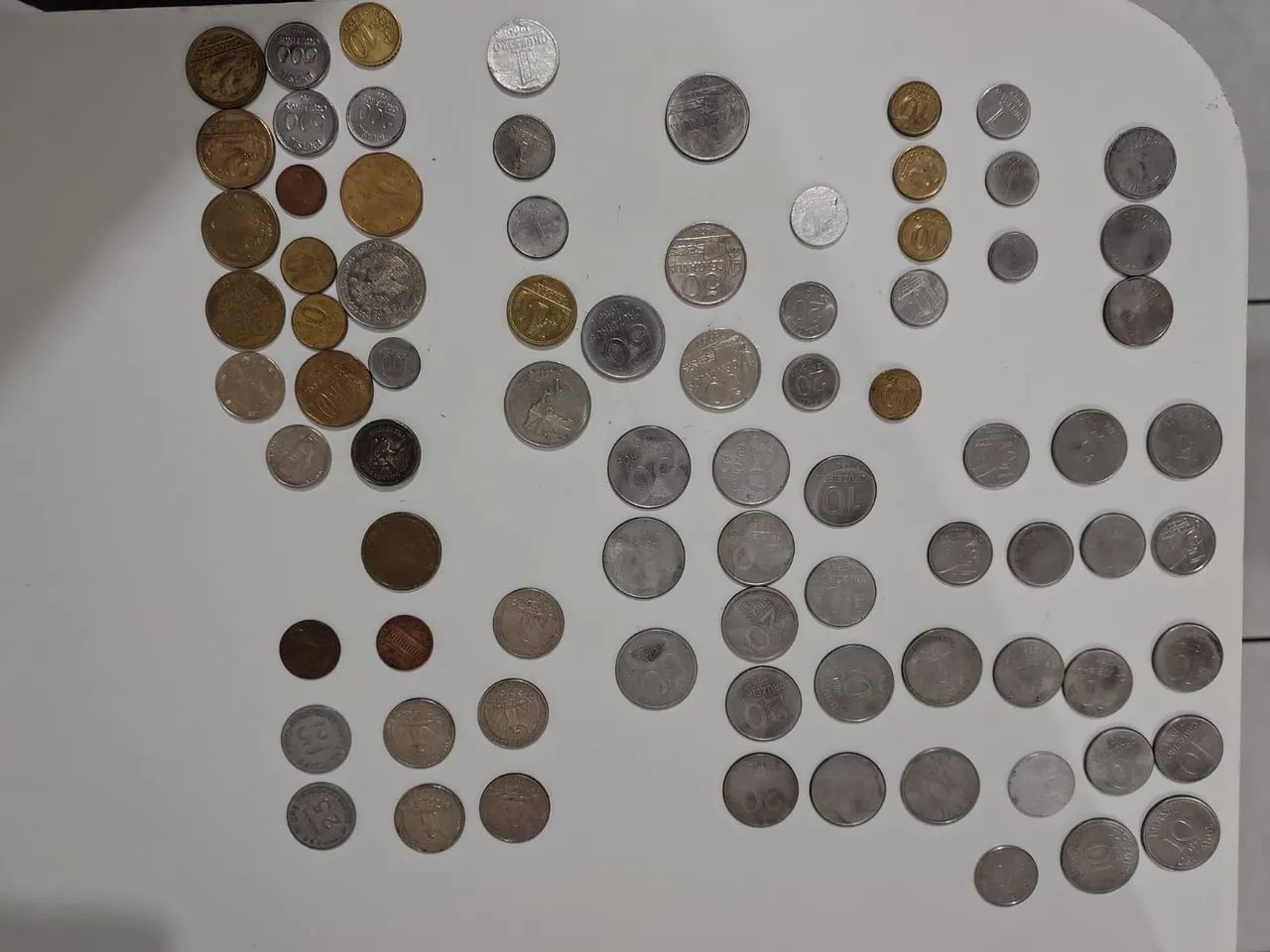 Coleção de moedas e cédulas antigas - Foto 3