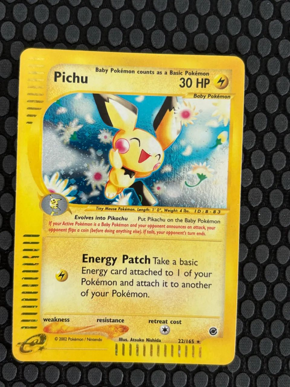 Pichu 22/165 2002 FOIL SP+