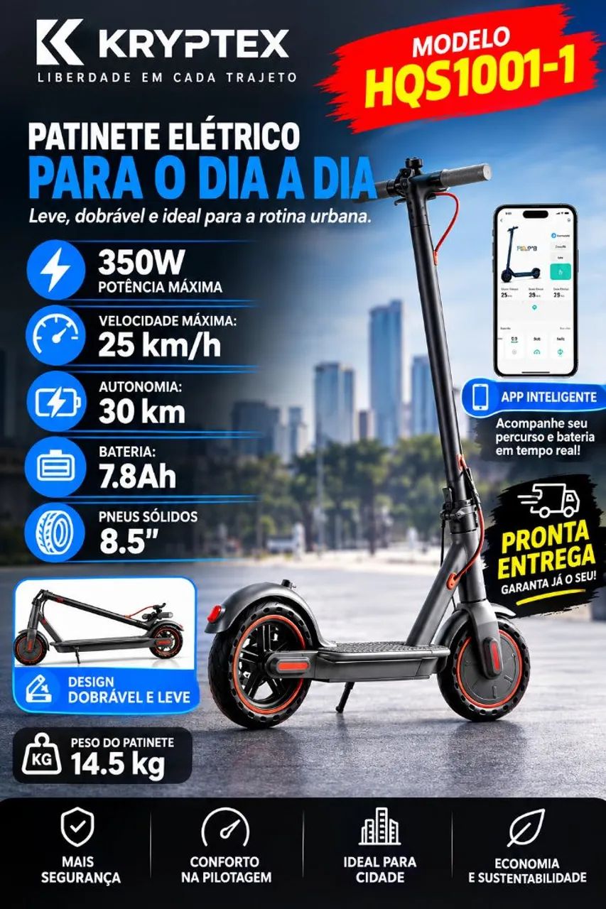 Patinete elétrico 