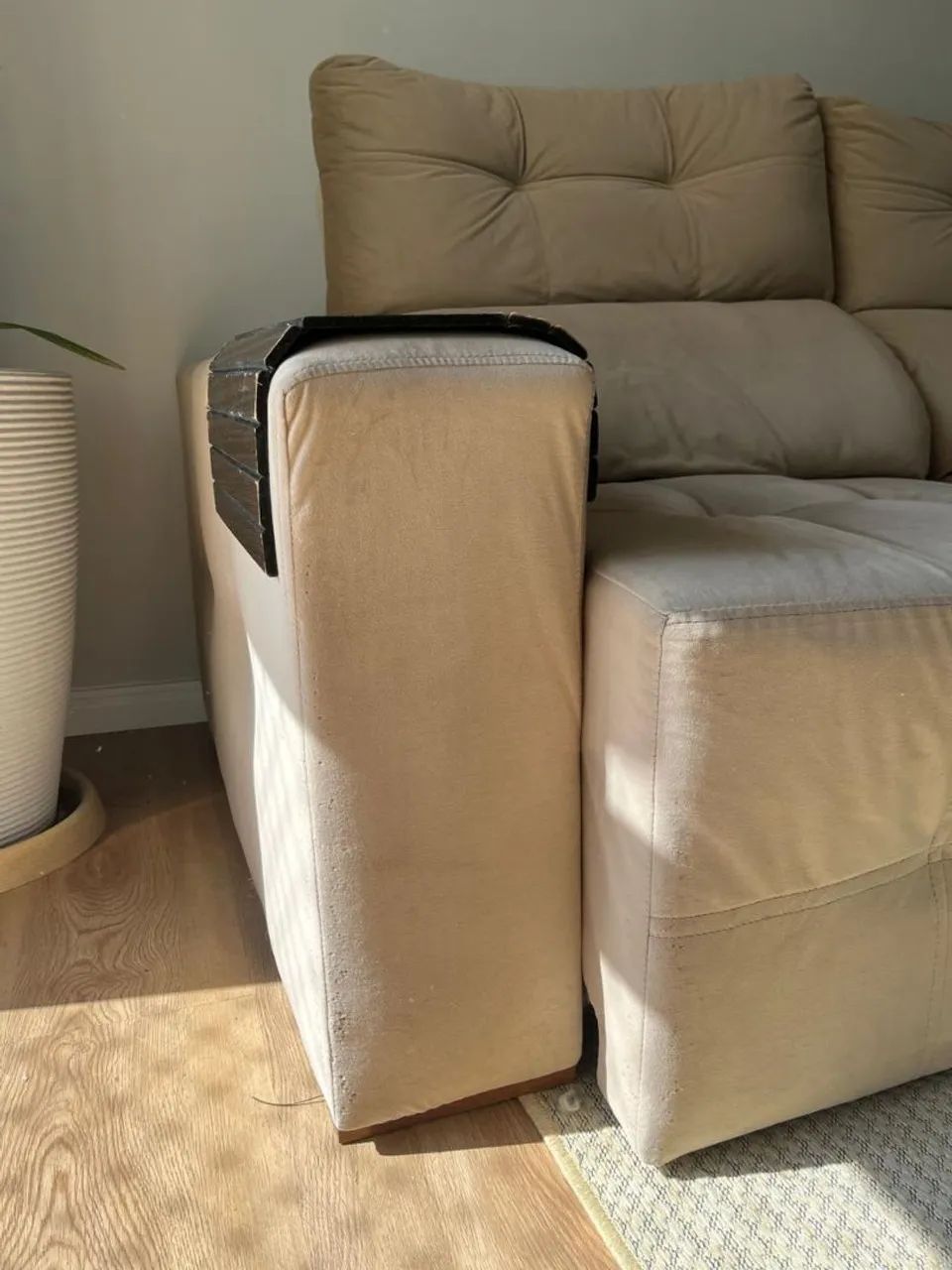 Vendo sofá retrátil de 1.80 cm semi novo - Foto 3