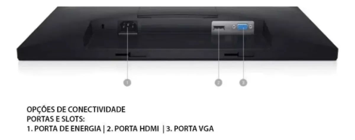 Monitor 20 Led Vx200x Vga/hdmi Vx Pro Preto - Foto 2