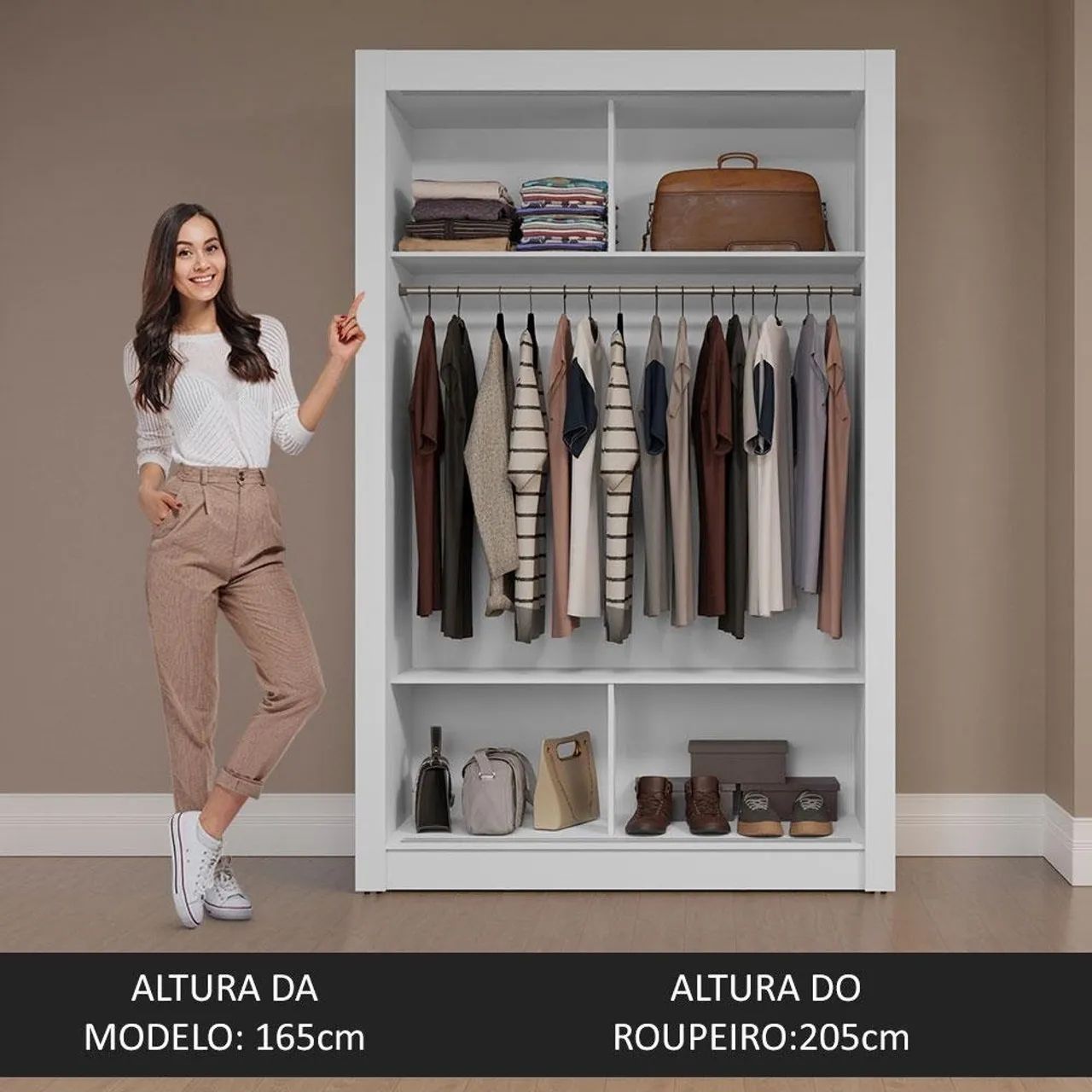 Guarda roupa 2 portas  - Foto 2