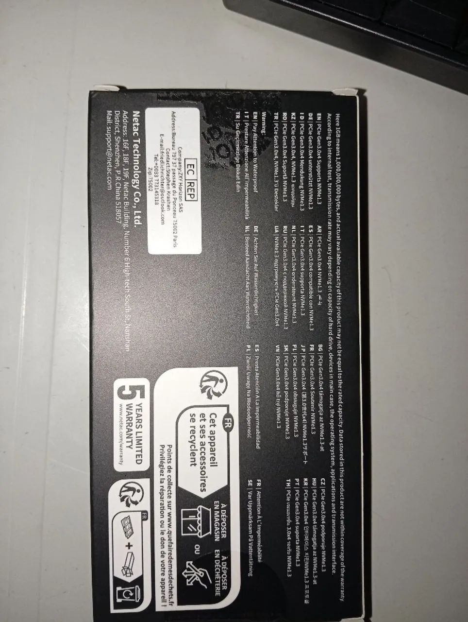 SSD Netac NVMe 500gb - Foto 2