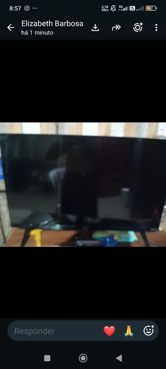 Urgente! Vendo uma tv 32 polegadas com quase um ano de uso. Ótimo aparelho  - Foto 2