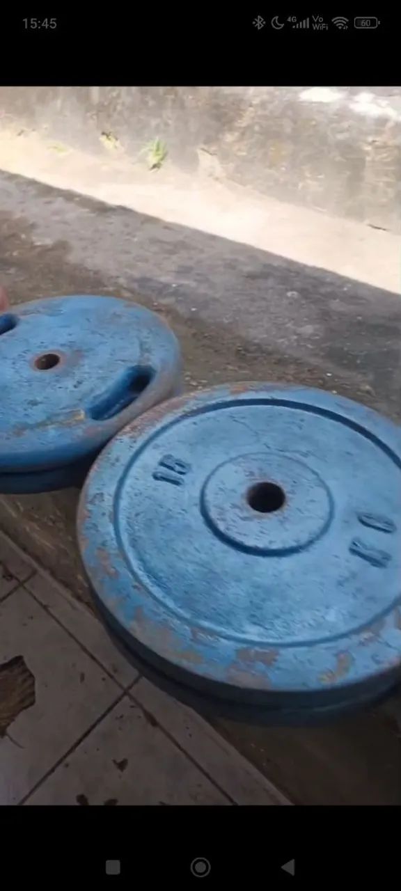 200kg de anilhas