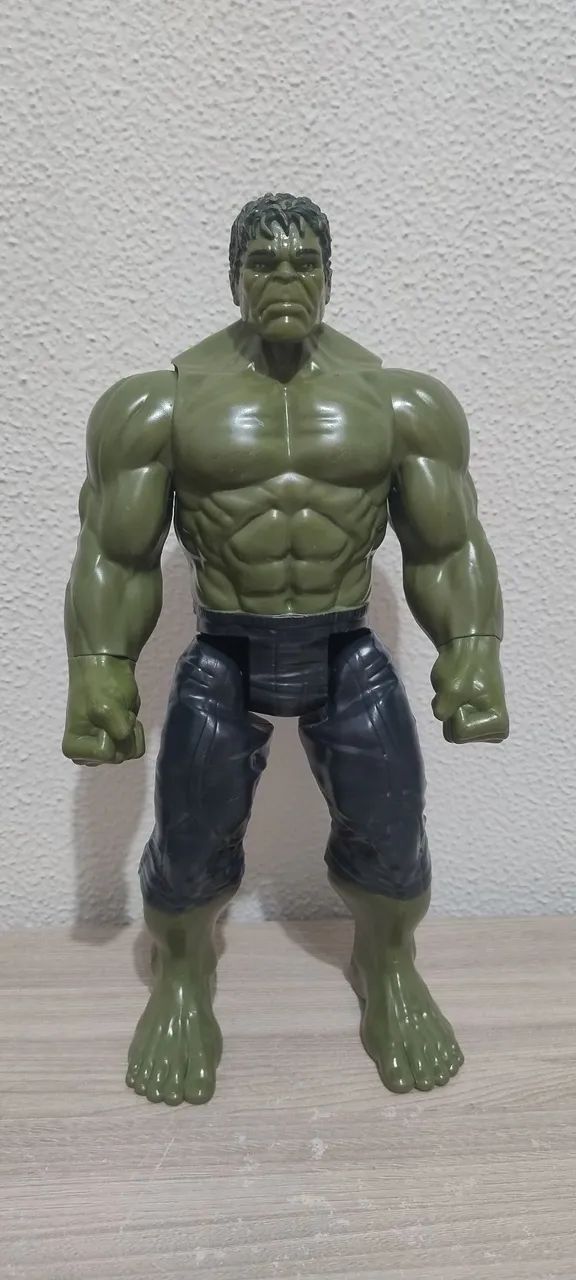 Boneco Hulk - Titan Hero com encaixe Power FX - 30cm - Hasbro - Foto 2