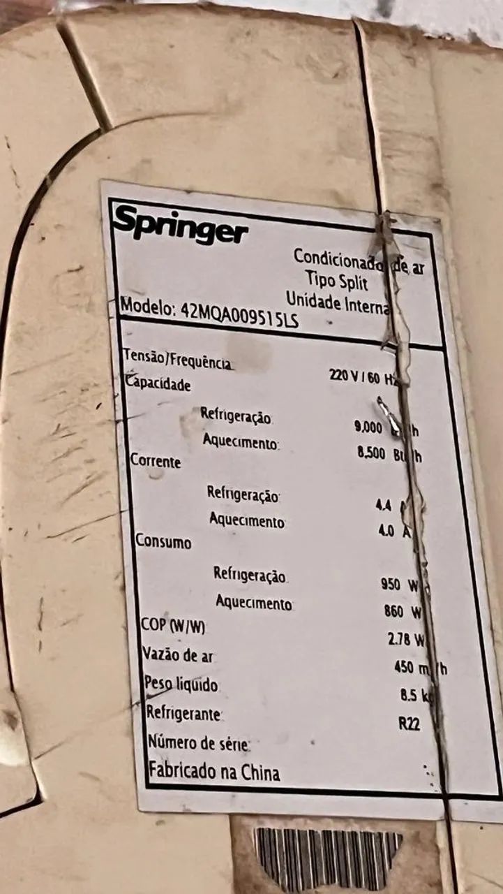 Ar condicionado Springer  - Foto 3