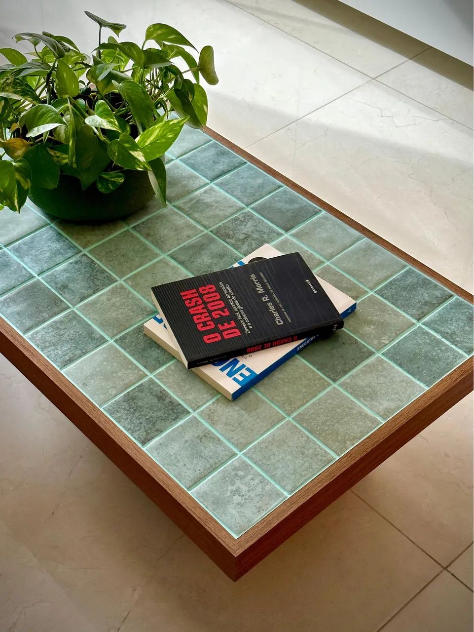 Mesa de Centro Artesanal Exclusiva