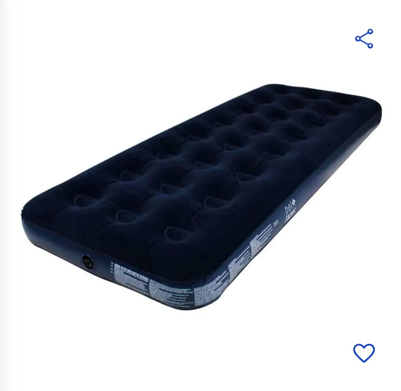 Colchão inflável solteiro 
