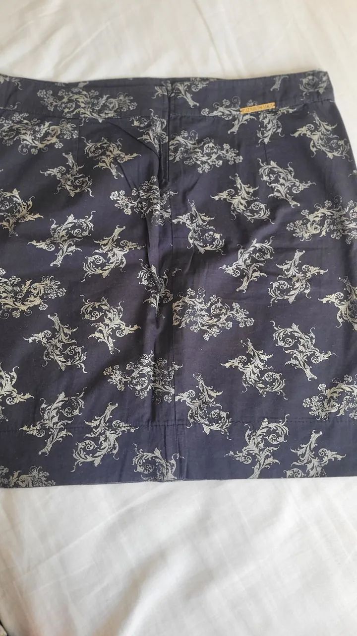 Saia estampada