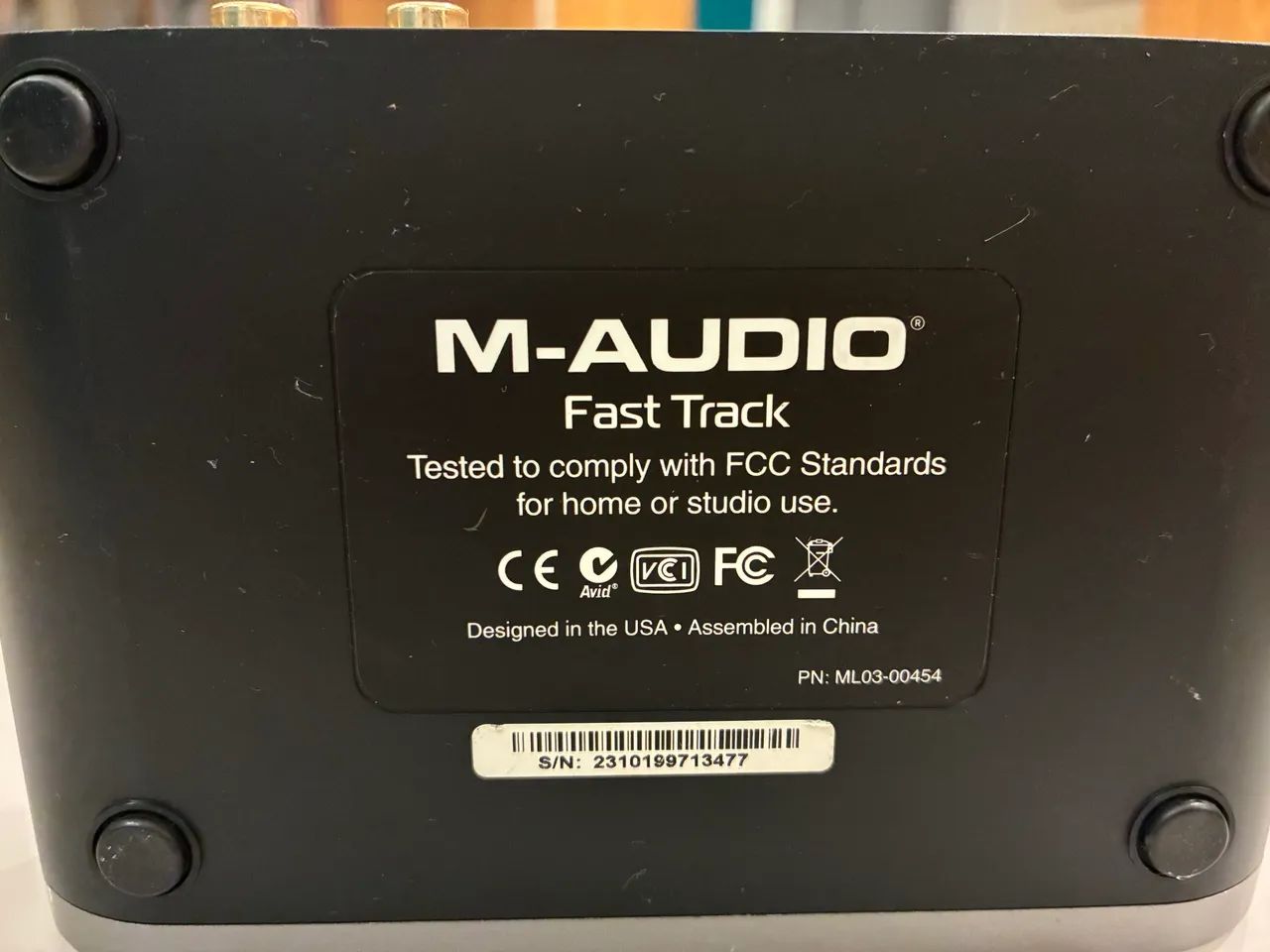 Interface de áudio M-AUDIO Fast Track - Foto 5