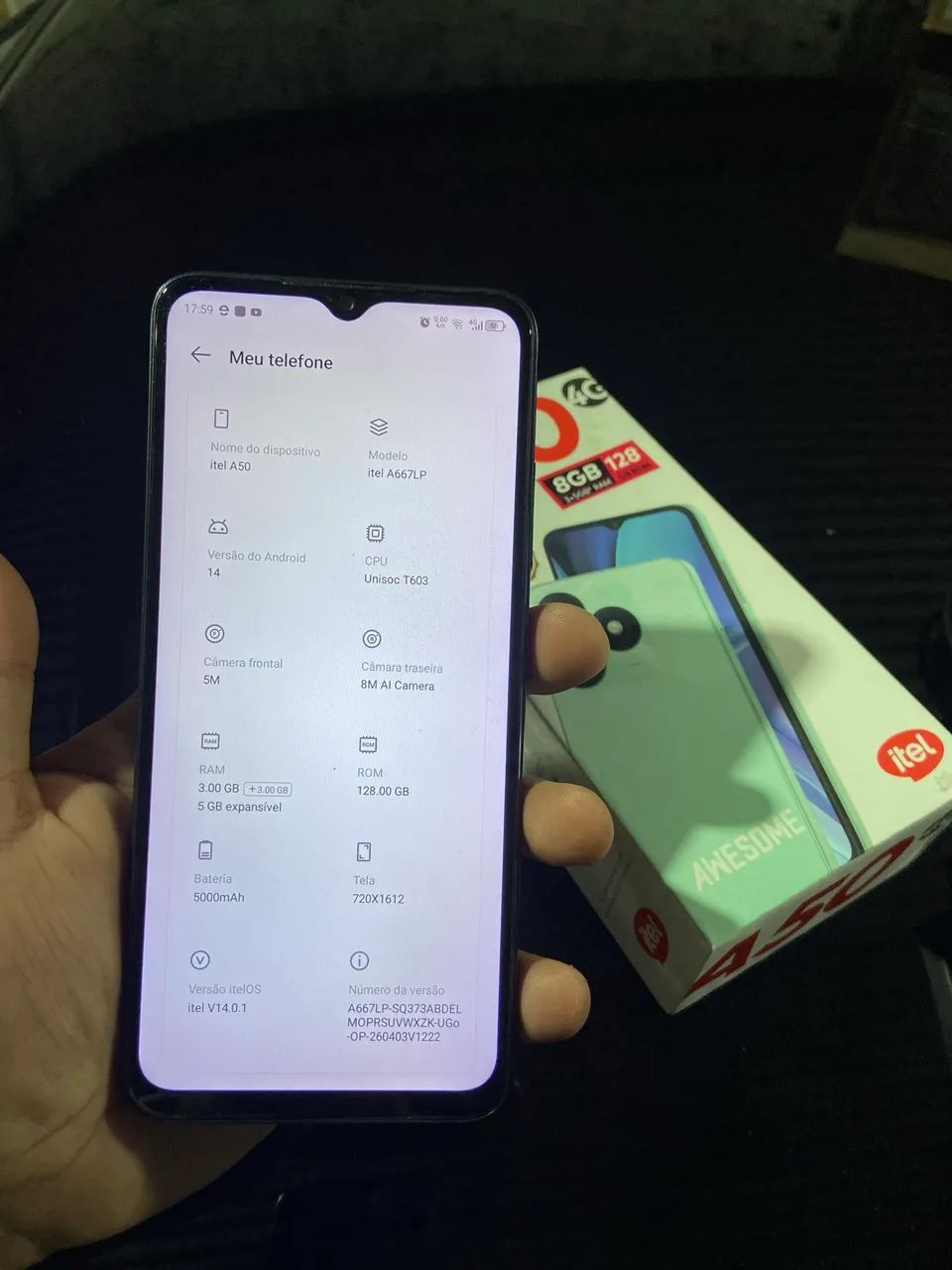 Itel A50 Android 128GB 8GB RAM  - Foto 5