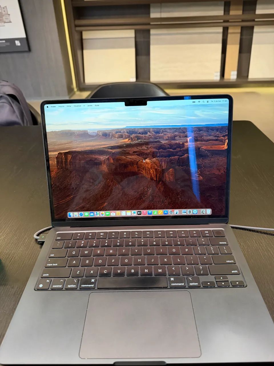 Macbook Air M3 8 GB 256 GB SSD Midnight Blue - Notebooks - Vila da