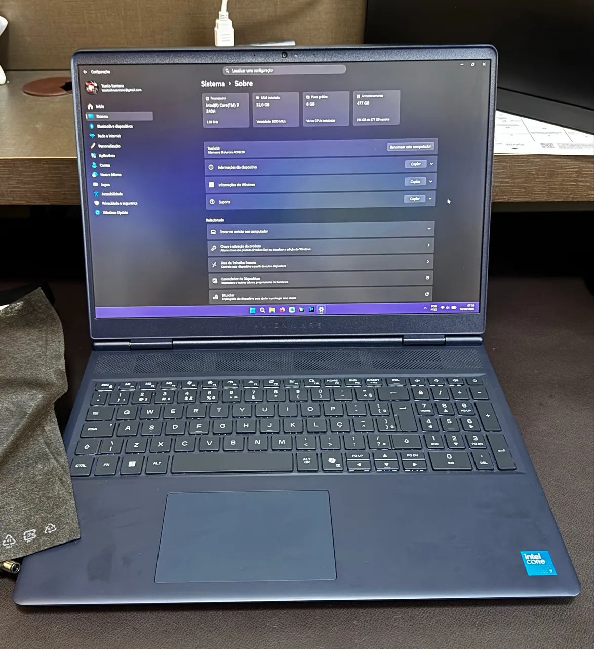 Notebook Dell Alienware Aurora VD/TR - Foto 4