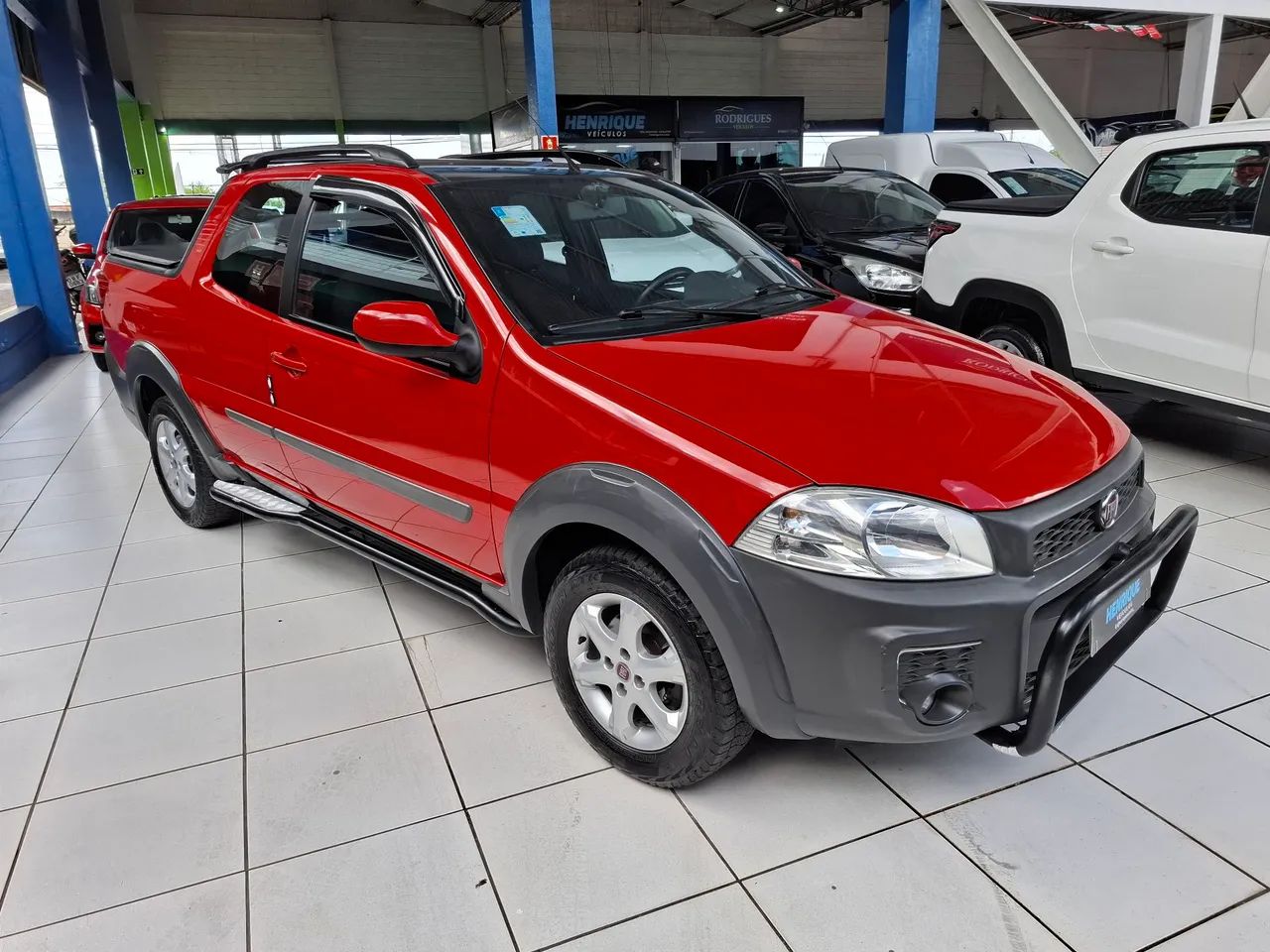 Fiat Strada Working Hard 1.4 Fire Flex 8V CD 2018 - Foto 2
