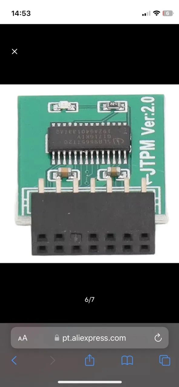 Placa Módulo Tpm 2.0 - Foto 3