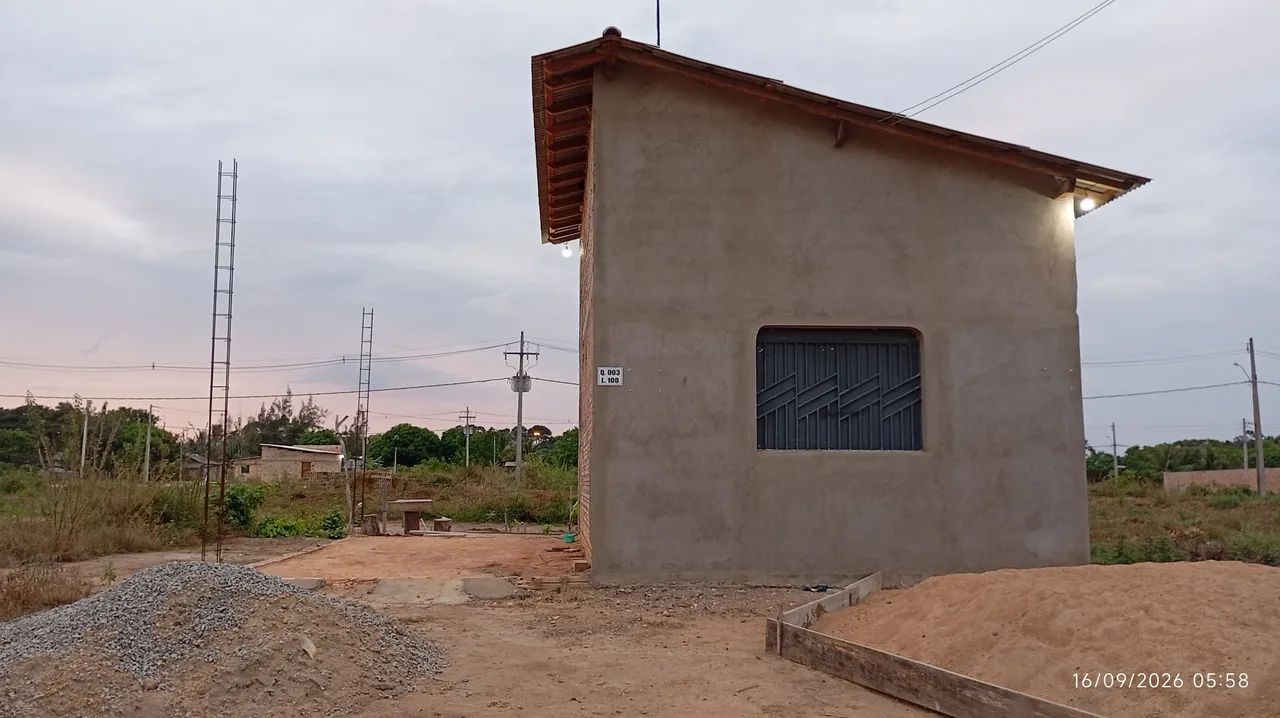 Vendo casa no Cantá 55.000,00
