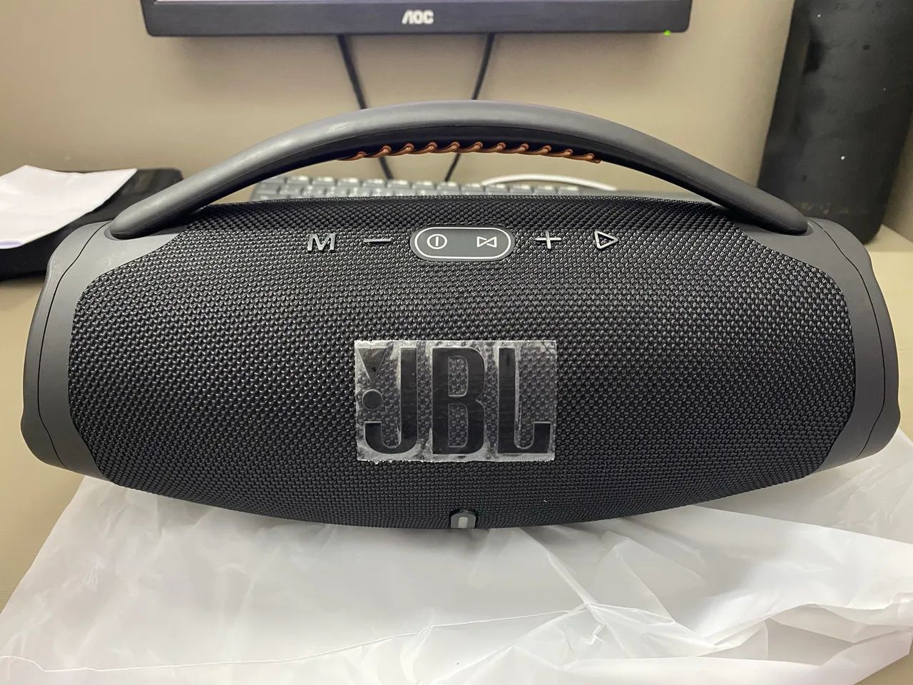 CAIXA DE SOM BLUETOOTH BOOMS BOX 3  - Foto 3