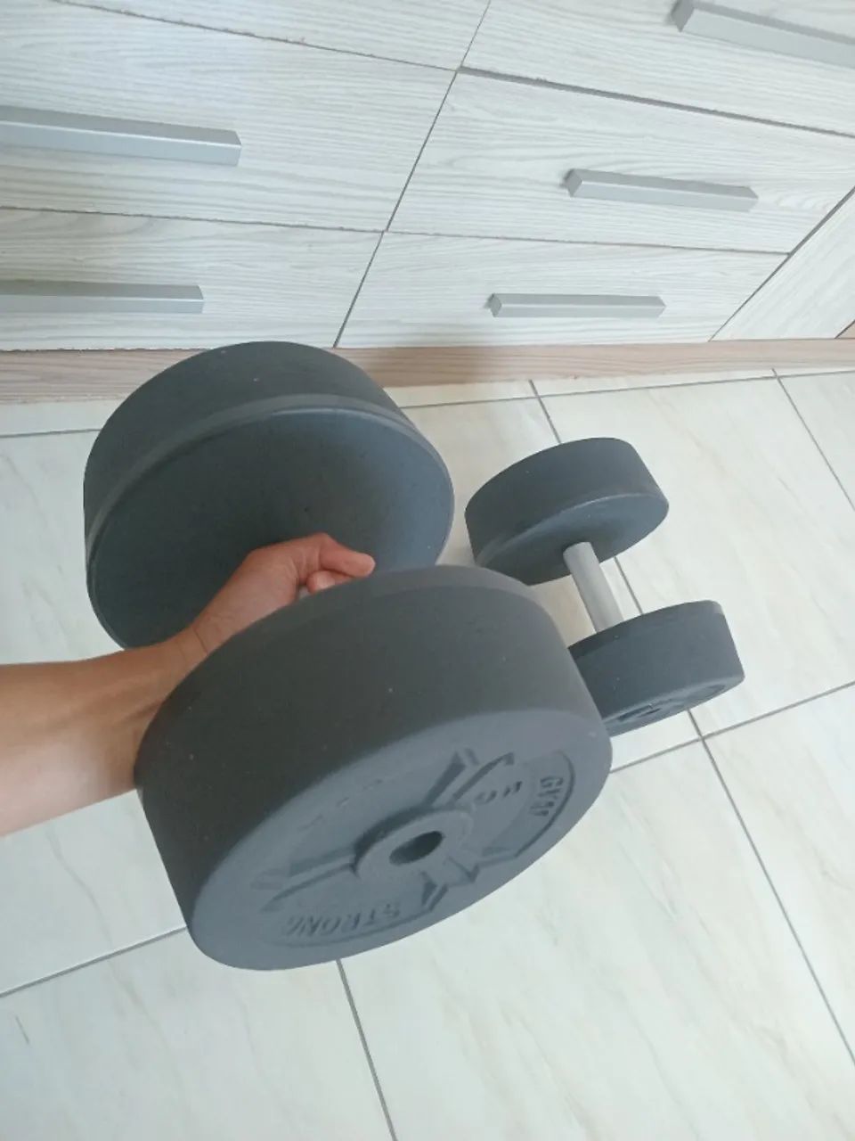 Par de Halteres 10kg  - Foto 2