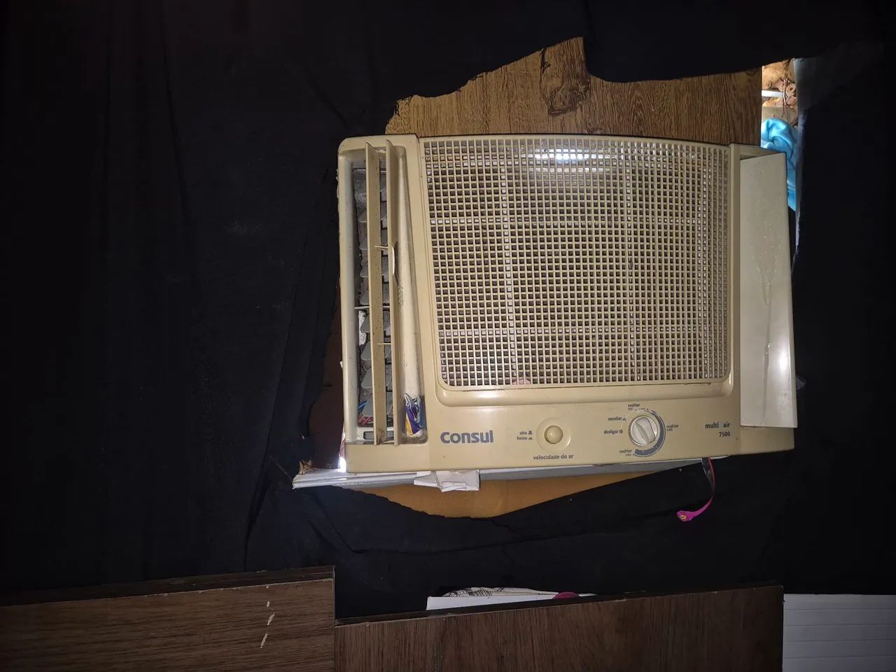 Ar condicionado 7 500 gelando 