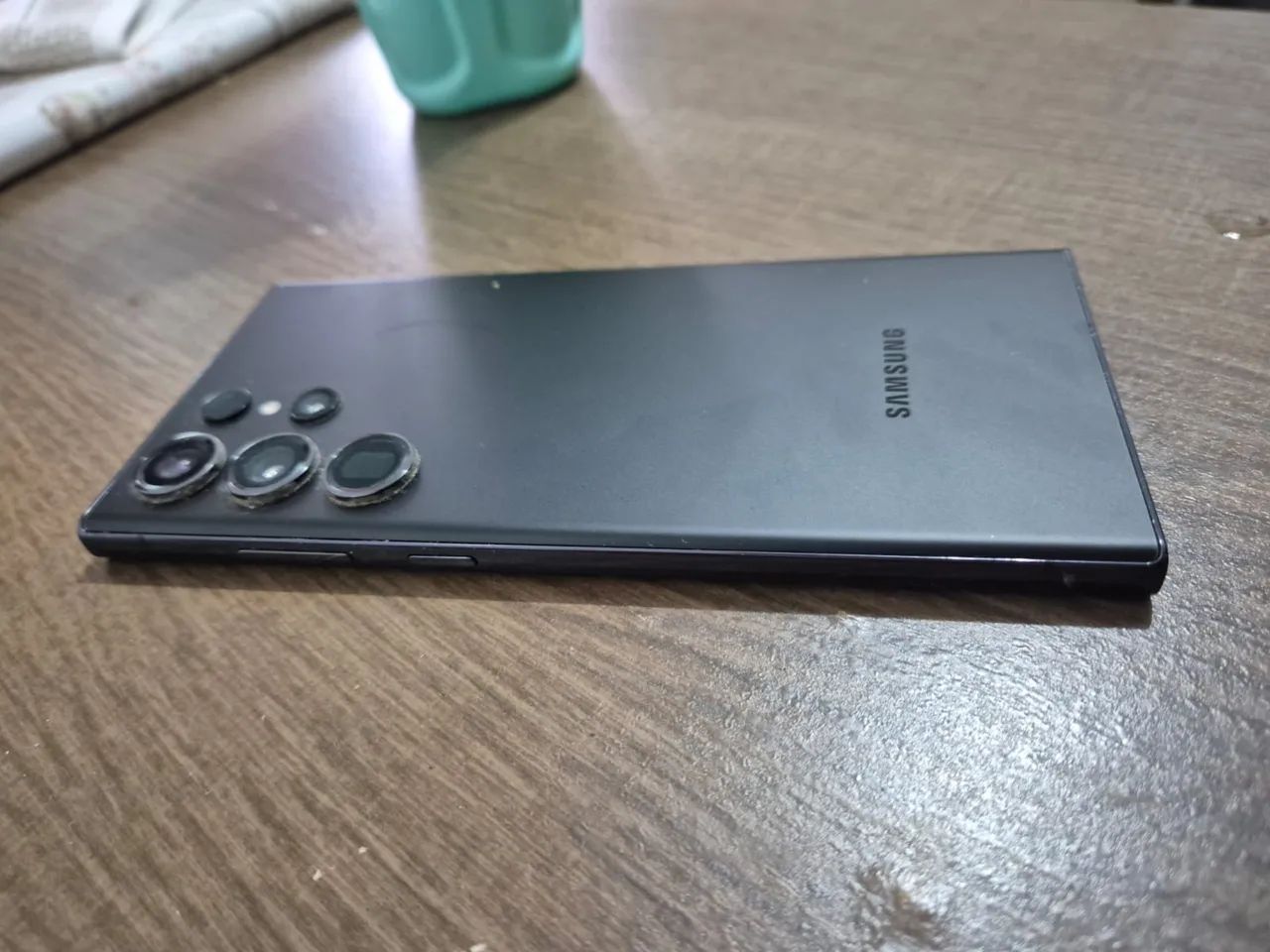 Samsung S23 ultra usado - tela trincada funcionando - Foto 2