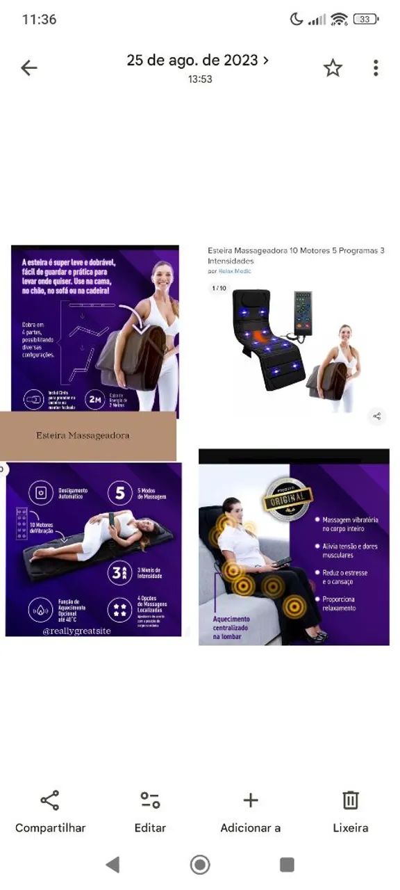 Maca massageadora  - Foto 2