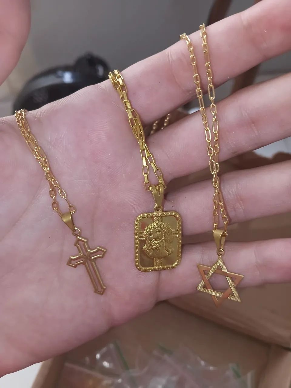 KIT MOEDA ANTIGA COM PINGENTE E PULSEIRA ? 70CM - Foto 3