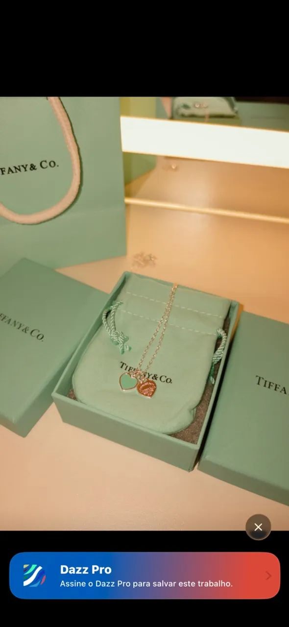 Kit de colar da tiffany  - Foto 3