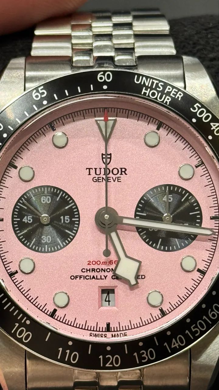Tudor Black Bay Chrono Pink - Mostrador Rosa - Foto 2