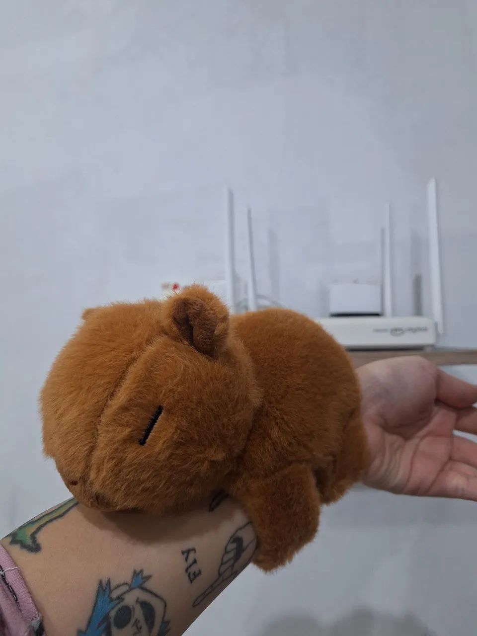 Pelúcia capivara agarradinha - Foto 4