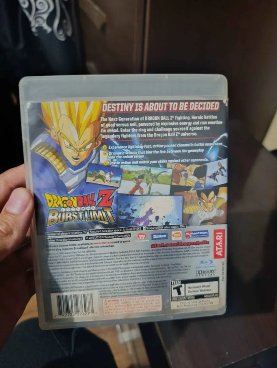 dragon ball burstlimit ps3 - Foto 2