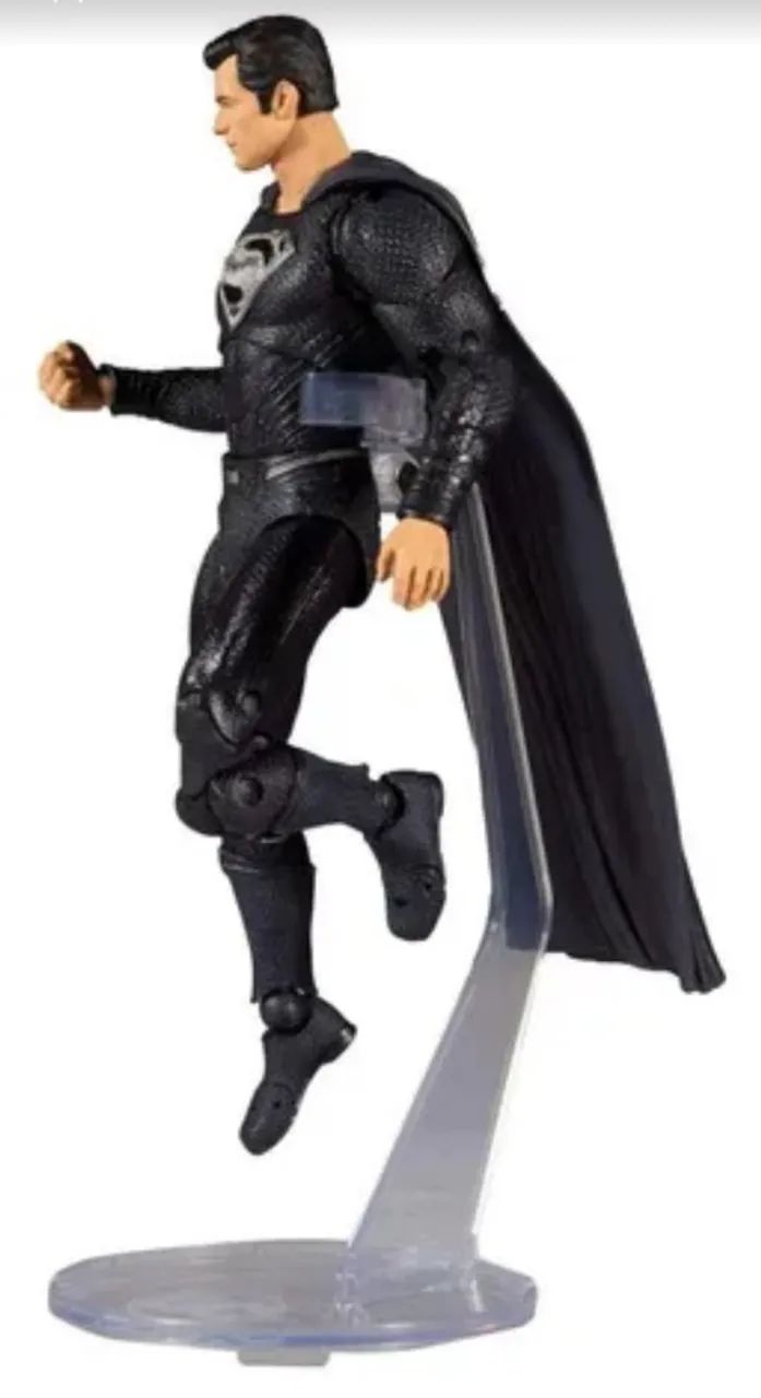 Dc McFarlane Liga da Justiça Superman Black Fun - Foto 4
