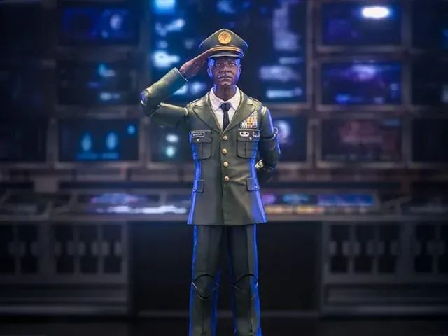 General Brown Monster Force Action Figure Escala 1:12 - Foto 4