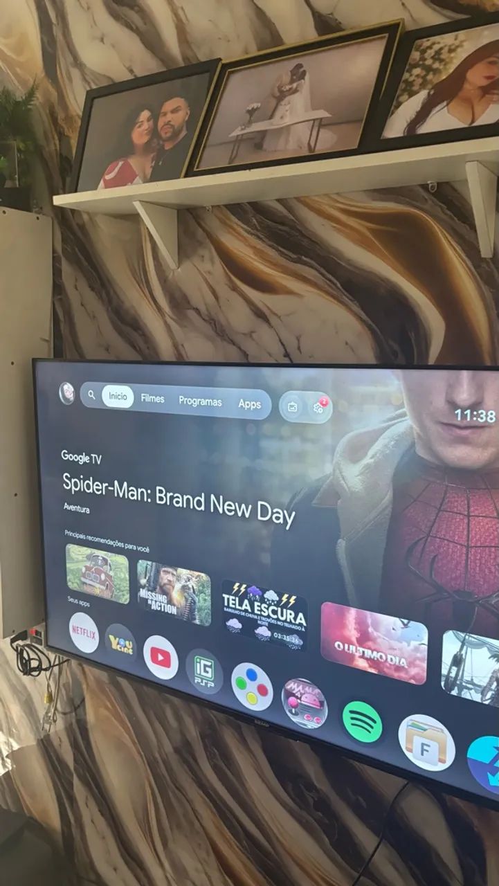 Vendo Smartv Android 55 polegadas - Foto 3