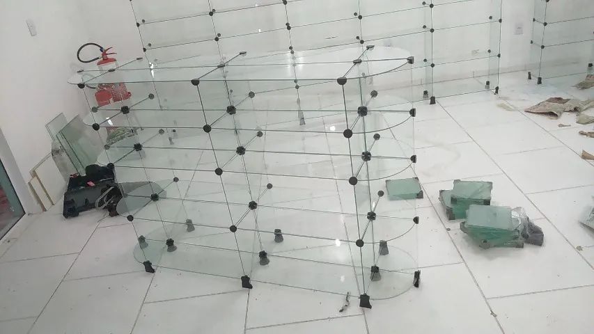 Balcoes de vidro temperado novos e semi novos, reformas e conectores - Foto 4